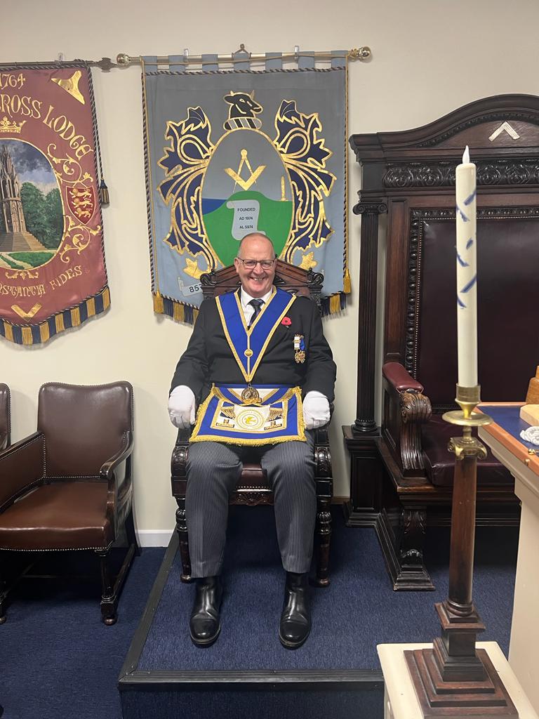 Representing the Provincial Grand Master