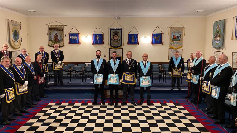 St.Giles Lodge first Meeting of the Season